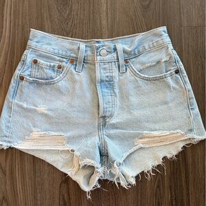 Levi's Blue Denim 501 Jeans